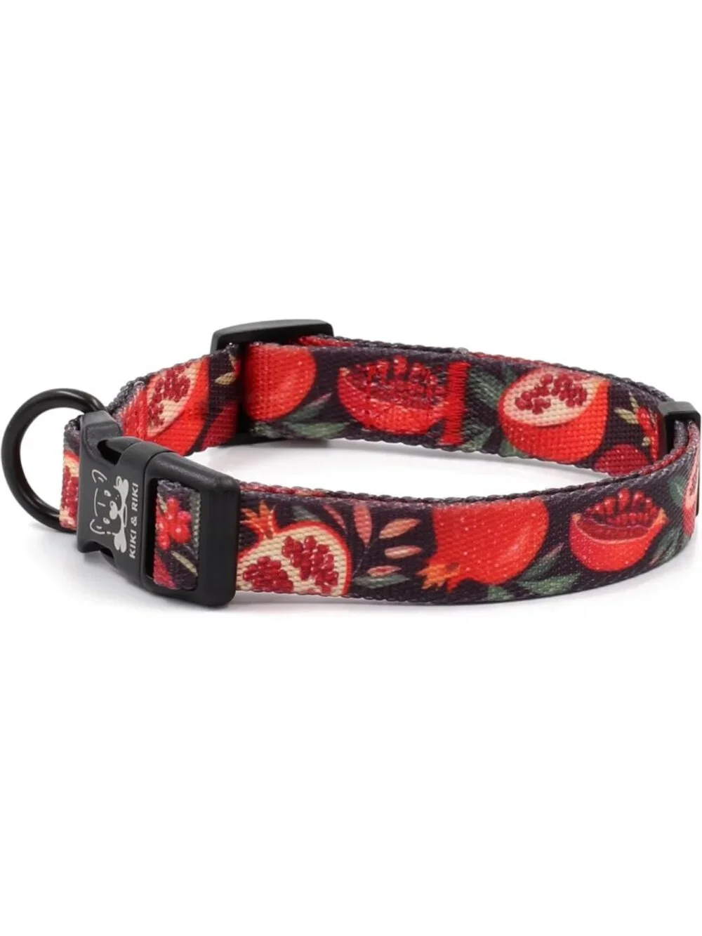 Adjustable Soft Nylon Dog Collar for Small Dogs, Quick-Release, Artist Print